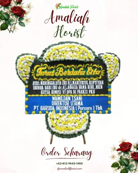 Papan Bunga Duka Sokayasa